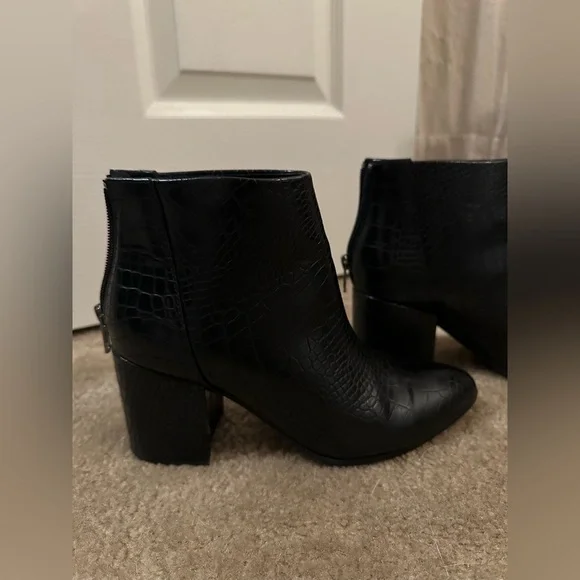 Black Crocodile Booties - Bundle and Save! - Picture 5 of 8